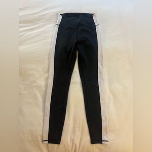 Black and white leggings